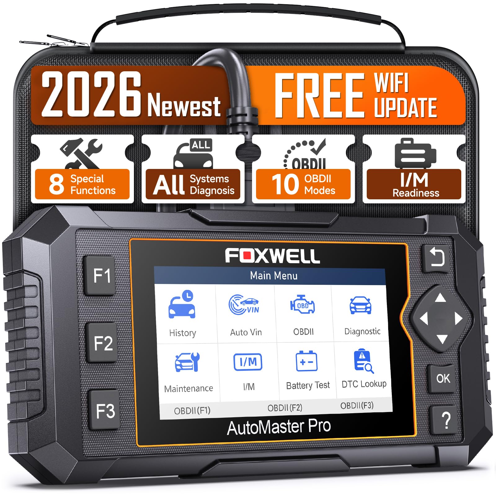 Amazon | FOXWELL NT624 Elite OBD2スキャナー NT614Elite